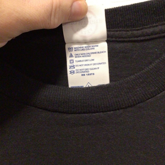 Womens Black Halloween Graphic Print “Witch And Famous” Long Sleeve Tee Size L - Picture 6 of 9